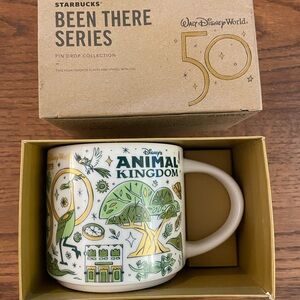 Starbucks Disney Animal Kingdom Mug - Green and Cream